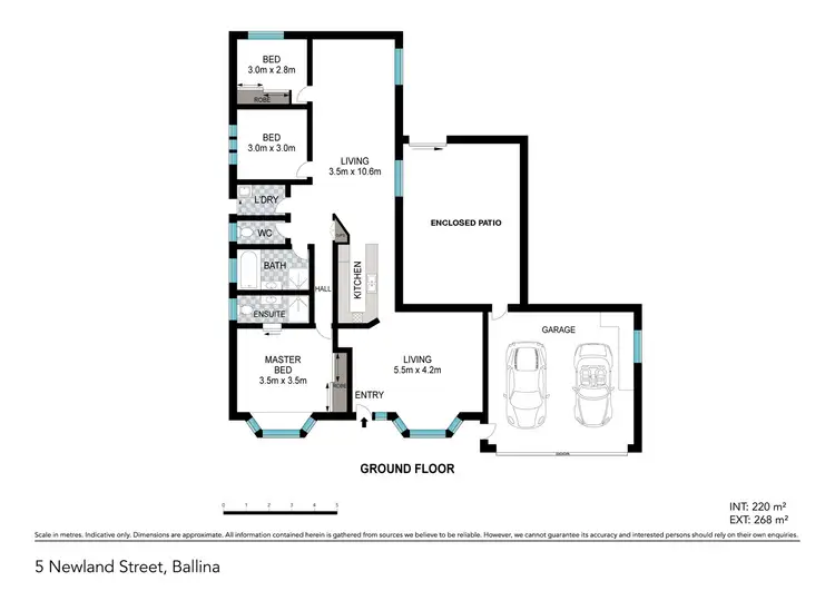 Floorplan of Homely house listing, 5 Newland Street, West Ballina NSW 2478