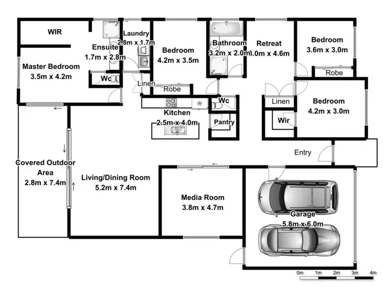 Floorplan of Homely house listing, 15 Eagle Avenue, Ballina NSW 2478