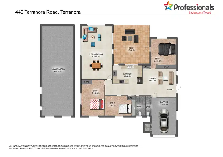 Floorplan of Homely house listing, 440 Terranora Road, Terranora NSW 2486