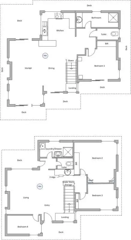 Floorplan of Homely house listing, 3 Whipbird Way, Marion Bay SA 5575