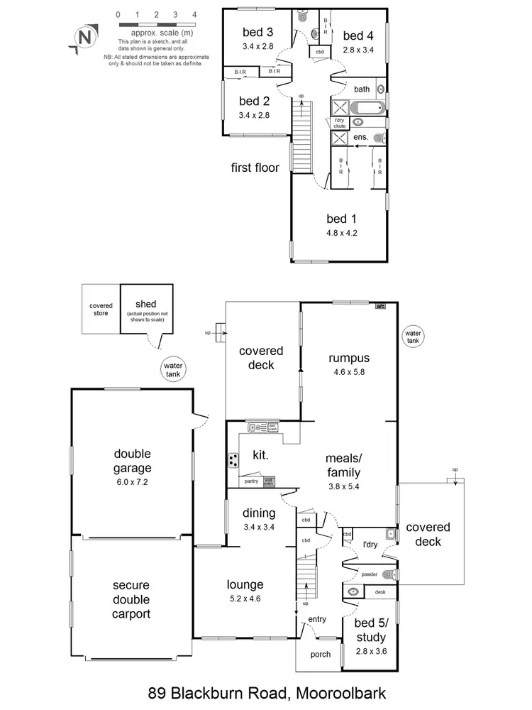 Floorplan of Homely house listing, 89 Blackburn Road, Mooroolbark VIC 3138