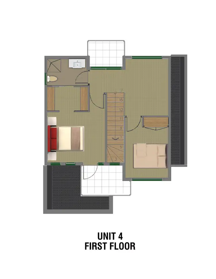 Floorplan of Homely townhouse listing, 4/26 Burrows Avenue, Dandenong VIC 3175