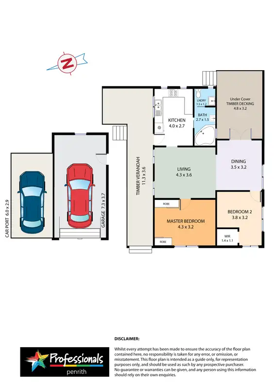 Floorplan of Homely house listing, Lot 21 (aka 8) Erica Road, Wentworth Falls NSW 2782