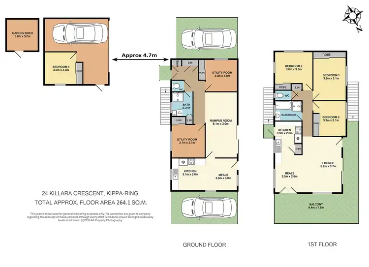 Floorplan of Homely house listing, 24 Killara Crescent, Kippa-ring QLD 4021