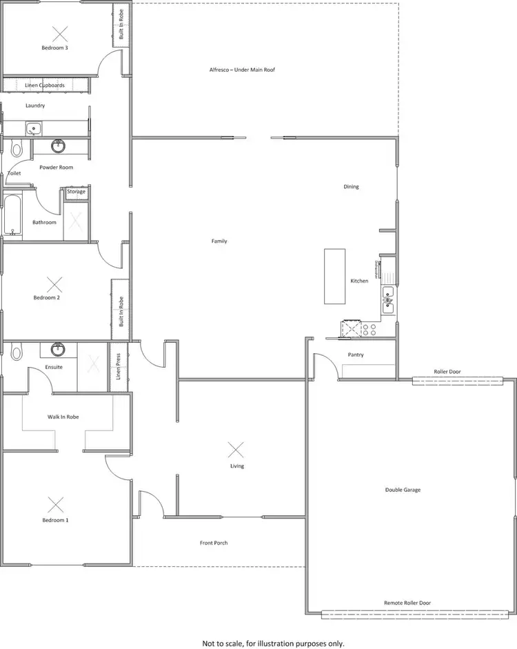 Floorplan of Homely house listing, 14 Bowden Street, Coobowie SA 5583