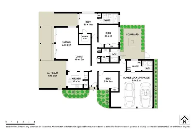 Floorplan of Homely house listing, 4/102 Temple Street, Ballina NSW 2478