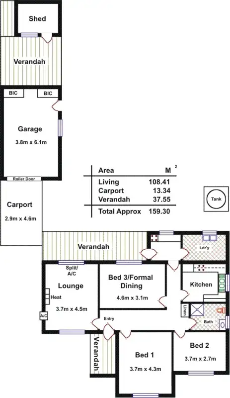 Floorplan of Homely house listing, 2 Bartholomew Street, Richmond SA 5033