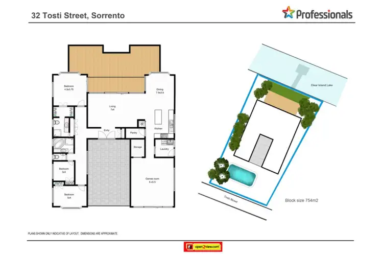 Floorplan of Homely house listing, 32 Tosti Street, Sorrento QLD 4217
