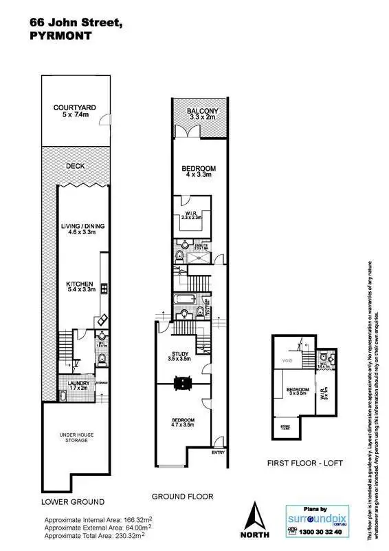 Floorplan of Homely house listing, 66 John Street, Pyrmont NSW 2009