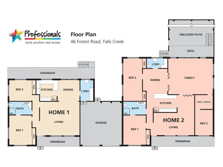 Floorplan of Homely house listing, 46 Forest Road, Falls Creek NSW 2540