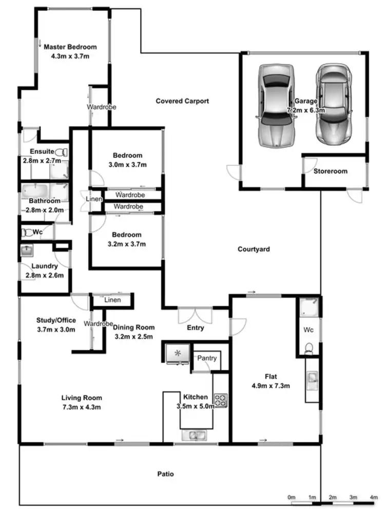 Floorplan of Homely house listing, 38 Dolphin Drive, West Ballina NSW 2478