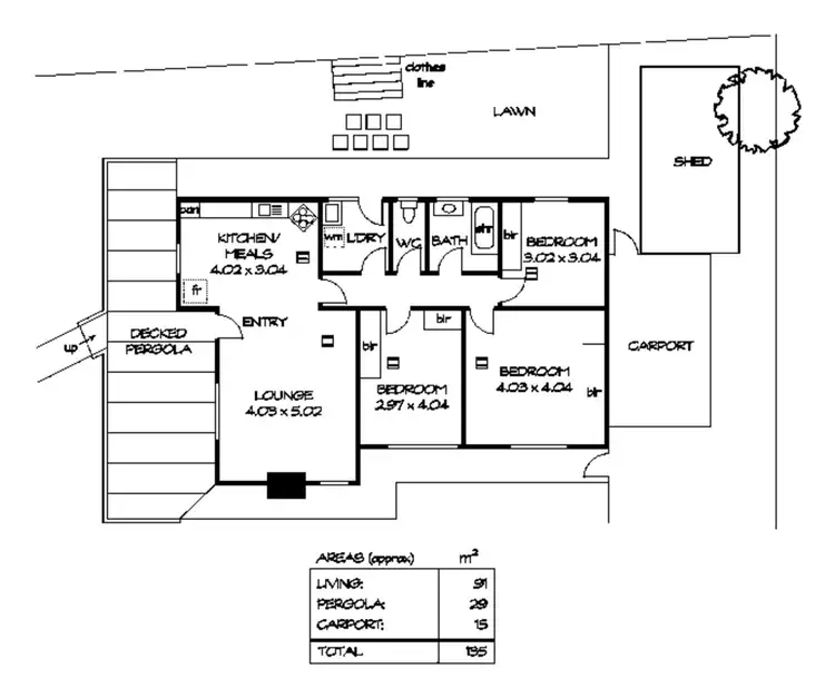 Floorplan of Homely house listing, 42 Fisher Street, Magill SA 5072