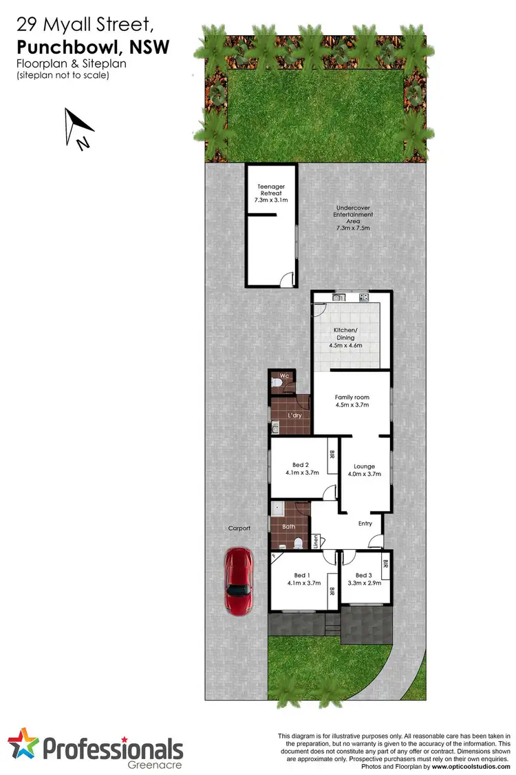 Floorplan of Homely house listing, 29 Myall Street, Punchbowl NSW 2196