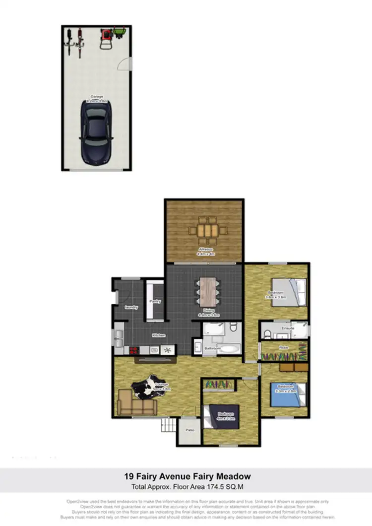 Floorplan of Homely house listing, 19 Fairy Avenue, Fairy Meadow NSW 2519