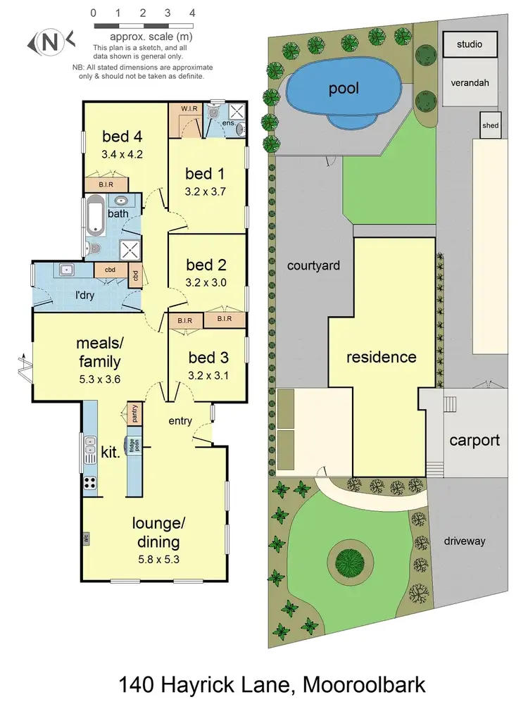 Floorplan of Homely house listing, 140 Hayrick Lane, Mooroolbark VIC 3138