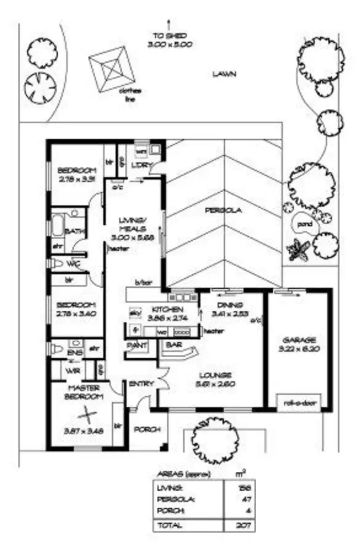 Floorplan of Homely house listing, 7 Seaway Avenue, Semaphore Park SA 5019