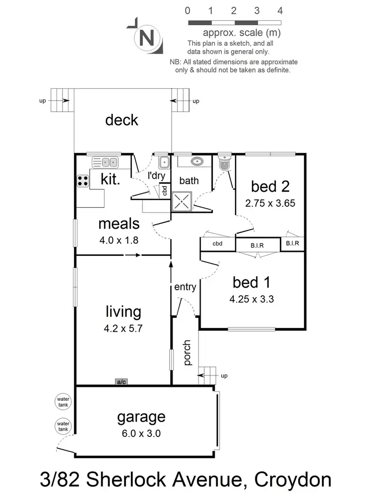 Floorplan of Homely unit listing, 3/82 Sherlock Road, Croydon VIC 3136