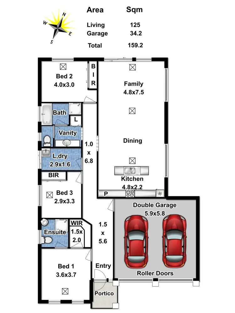 Floorplan of Homely house listing, 47 Edward Street, Ottoway SA 5013
