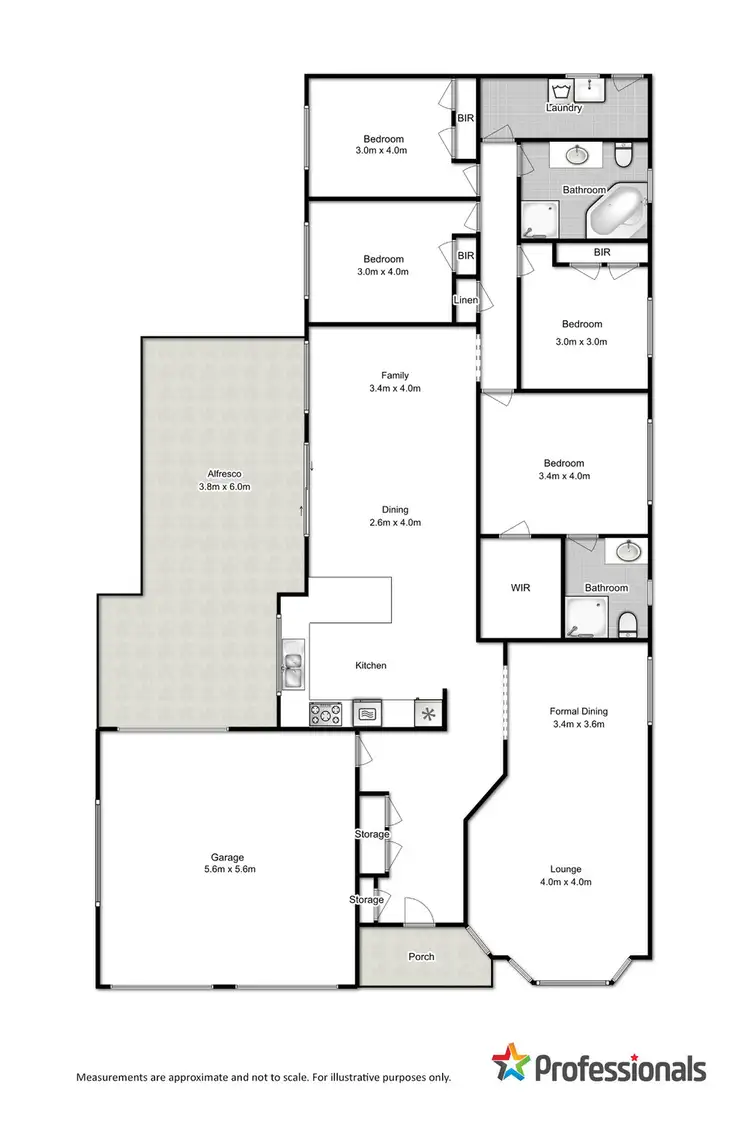 Floorplan of Homely house listing, 10 Manar Place, Prestons NSW 2170