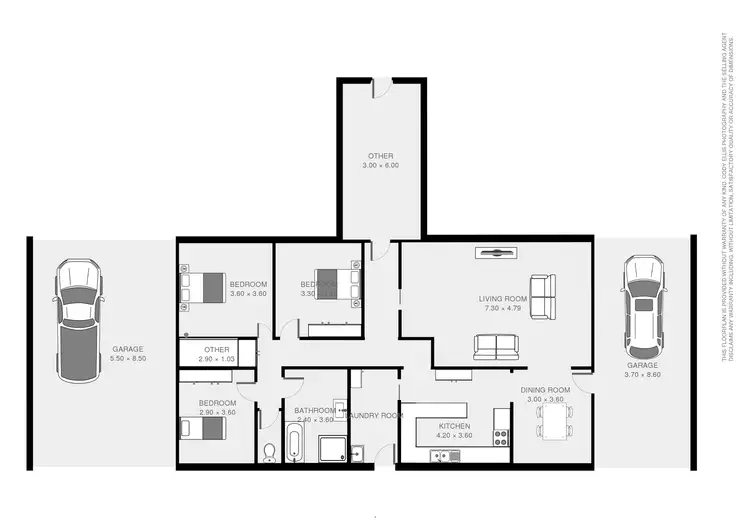 Floorplan of Homely rural property listing, 240 Coorong Avenue, Irymple VIC 3498