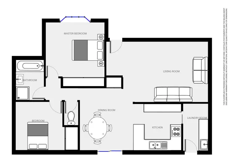 Floorplan of Homely house listing, 23 Macquarie Court, Mildura VIC 3500