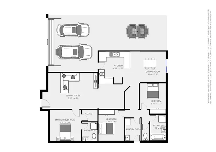 Floorplan of Homely house listing, 10 Vineleaf Street, Mildura VIC 3500