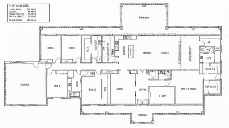 Floorplan of Homely house listing, 158 River Rd West, Kialla VIC 3631