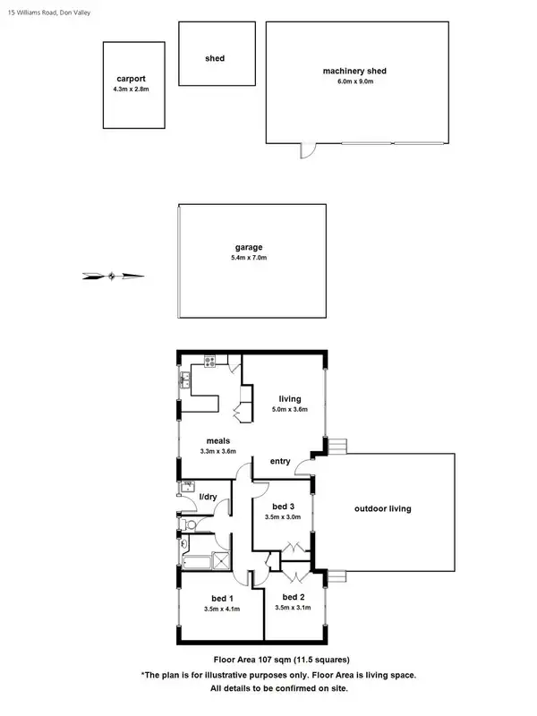 Floorplan of Homely house listing, 15 Williams Road, Don Valley VIC 3139