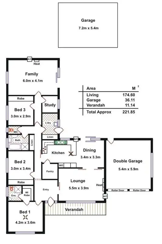 Floorplan of Homely house listing, 29 Marmora Terrace, North Haven SA 5018