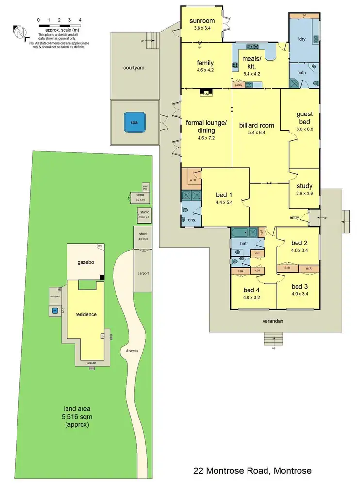 Floorplan of Homely house listing, 22 Montrose Road, Montrose VIC 3765