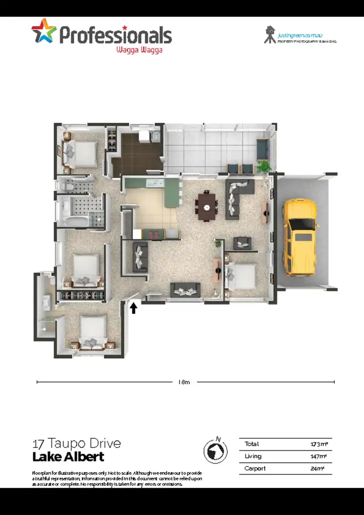 Floorplan of Homely house listing, 17 Taupo Drive, Lake Albert NSW 2650