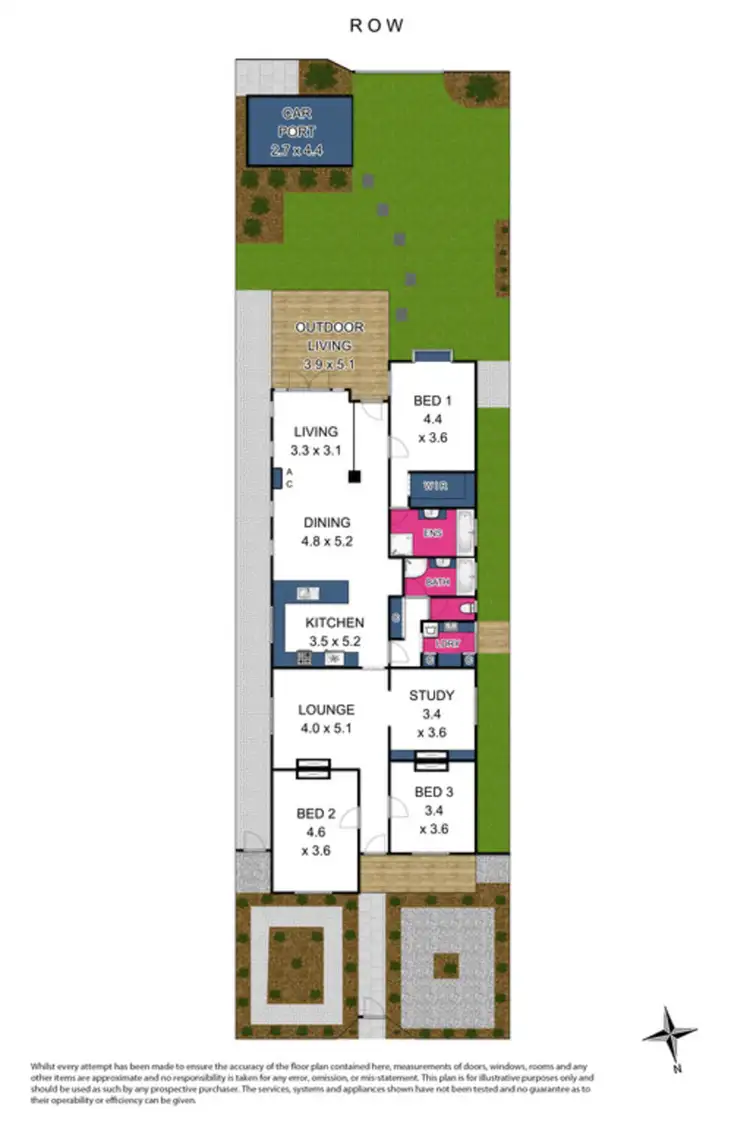 Floorplan of Homely house listing, 45 Stirling Street, Footscray VIC 3011
