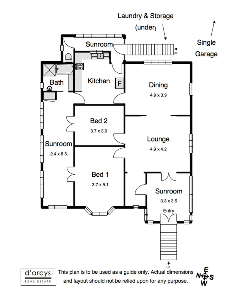 Floorplan of Homely house listing, 25 Myagah Road, Ashgrove QLD 4060
