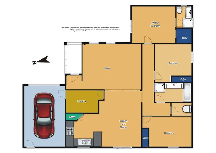 Floorplan of Homely unit listing, 2/23 Euroa Avenue, Sunshine North VIC 3020