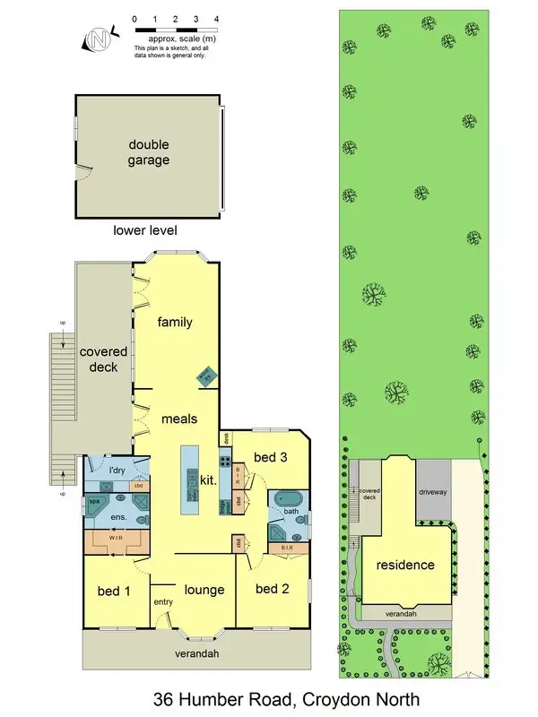Floorplan of Homely house listing, 36 Humber Road, Croydon VIC 3136