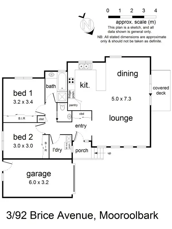 Floorplan of Homely house listing, 3/92 Brice Avenue, Mooroolbark VIC 3138