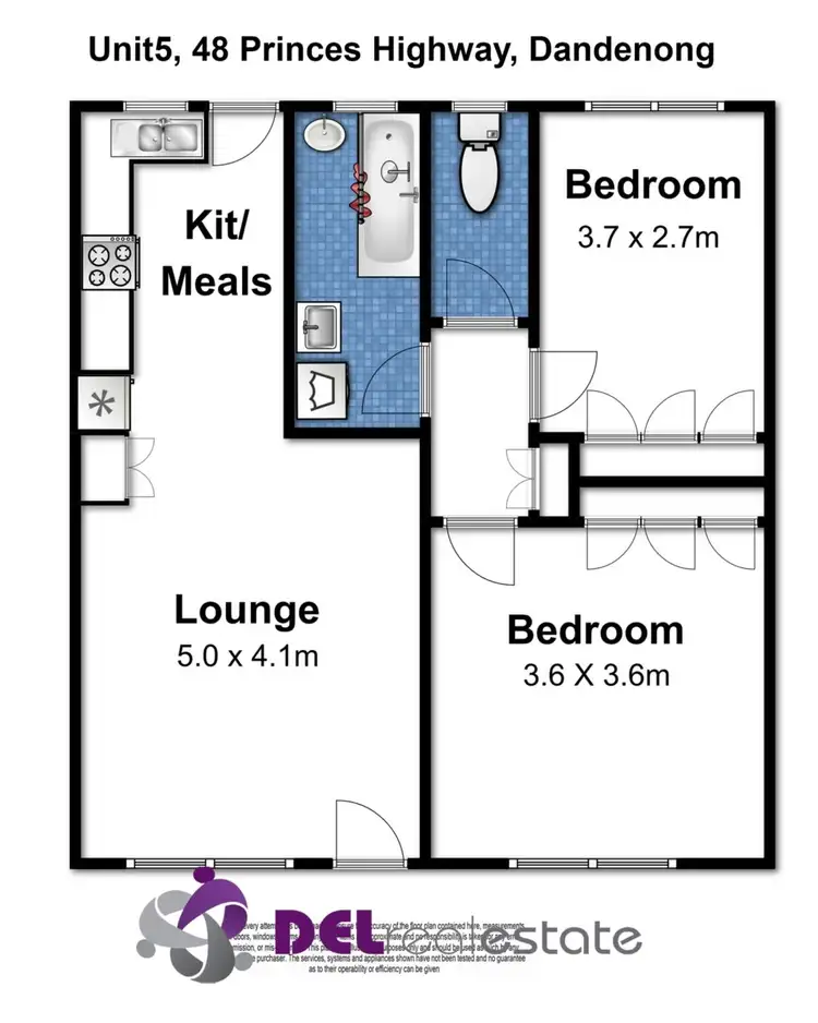 Floorplan of Homely house listing, 5/48 Princes Highway, Dandenong VIC 3175