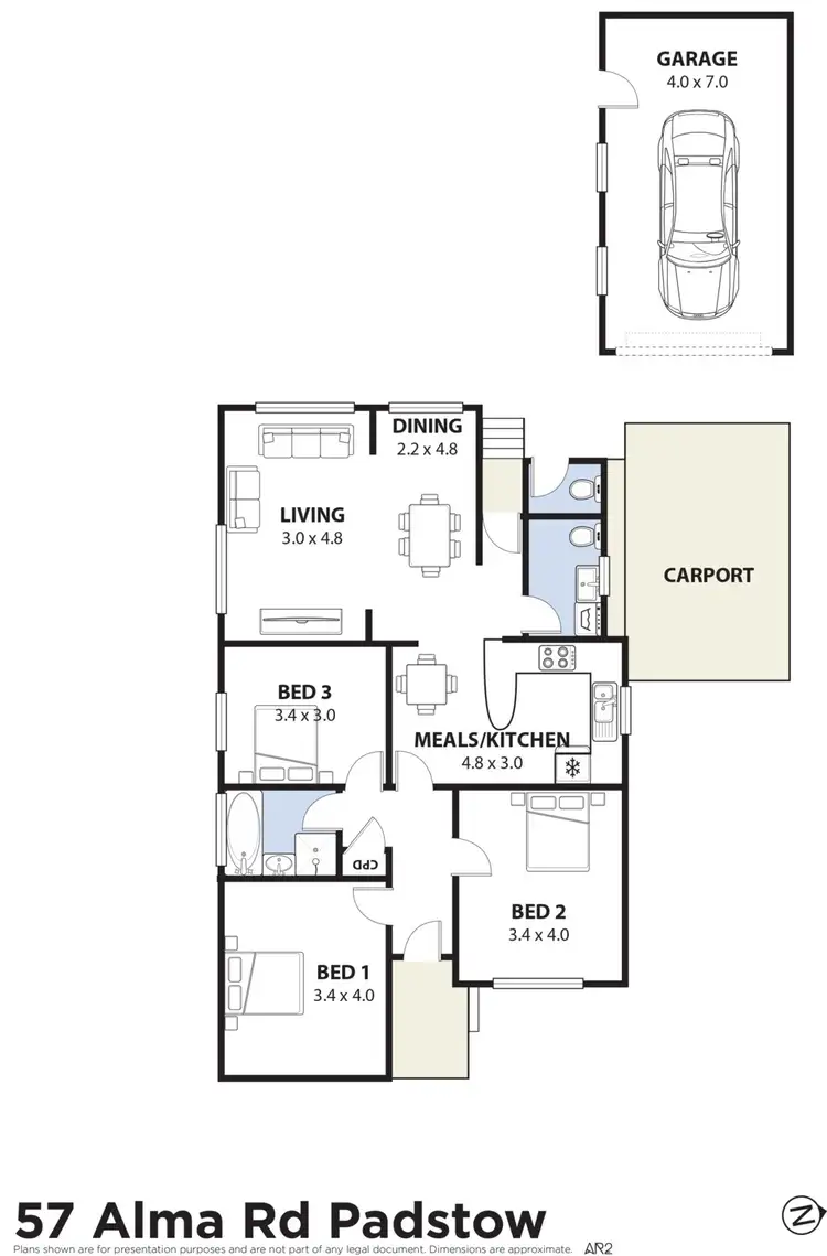 Floorplan of Homely house listing, 57 Alma Road, Padstow NSW 2211