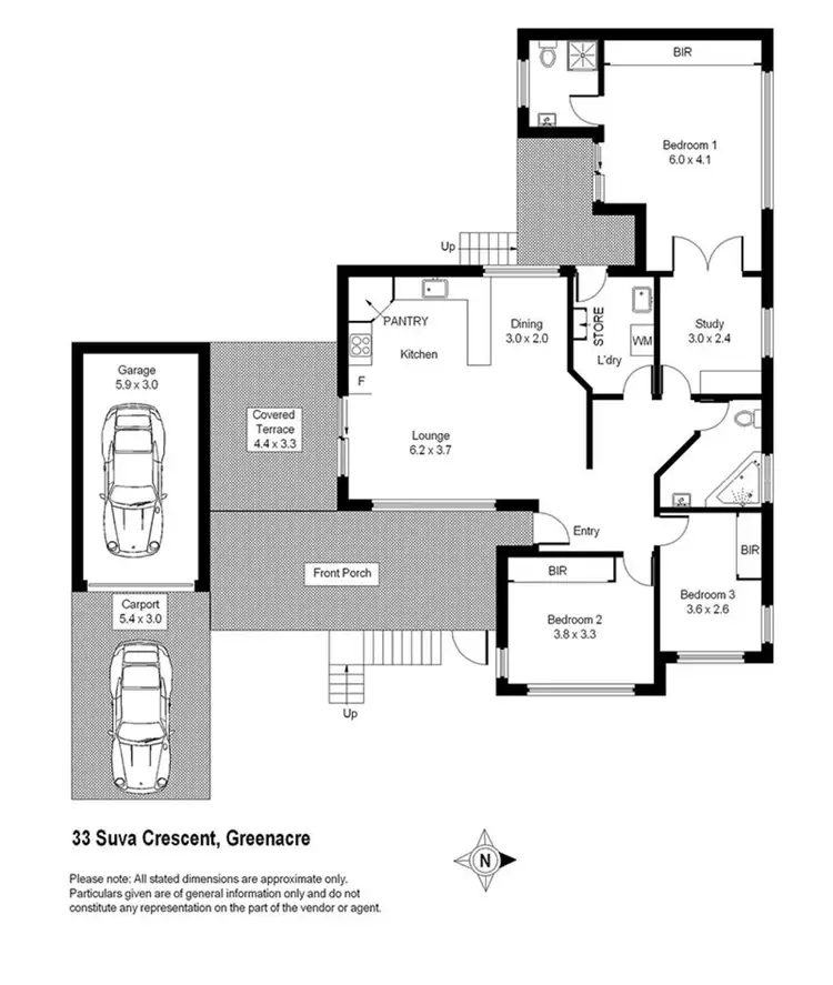 Floorplan of Homely house listing, 33 Suva Crescent, Greenacre NSW 2190
