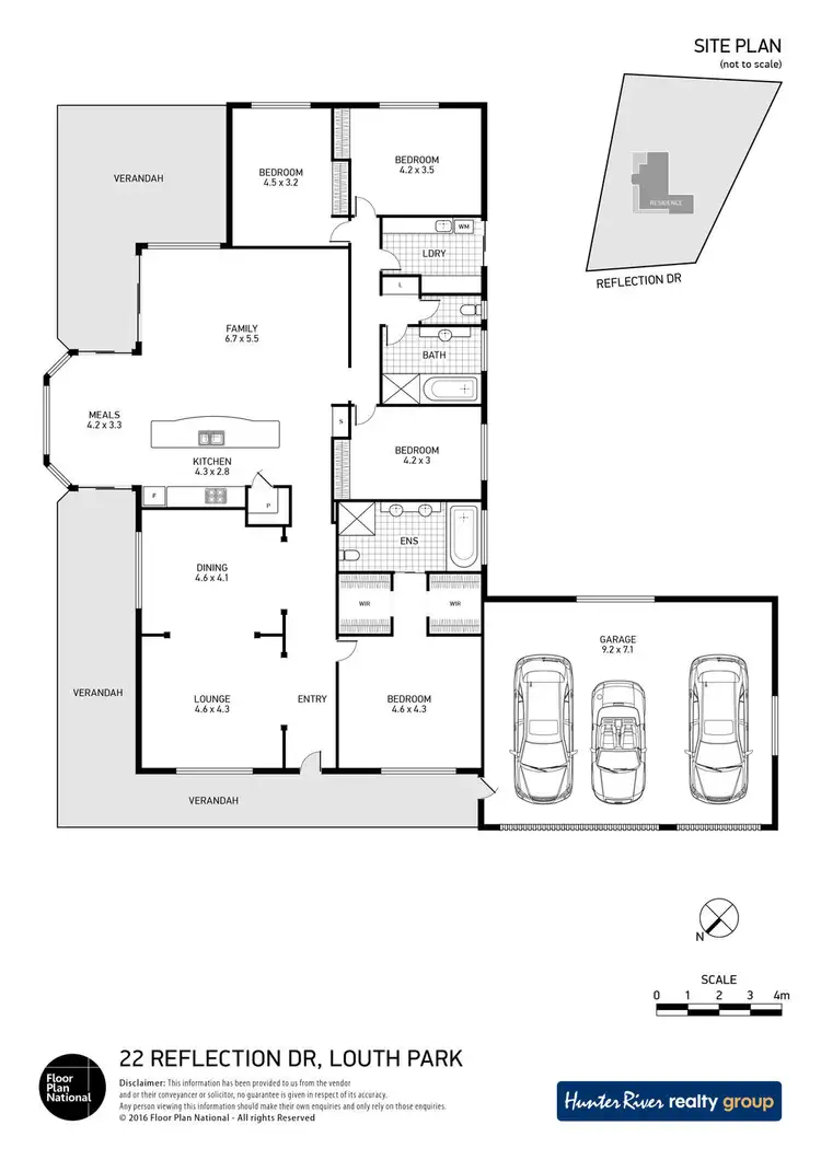 Floorplan of Homely house listing, 22 Reflection Drive, Louth Park NSW 2320