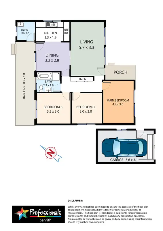 Floorplan of Homely house listing, 19 Tania Avenue, South Penrith NSW 2750
