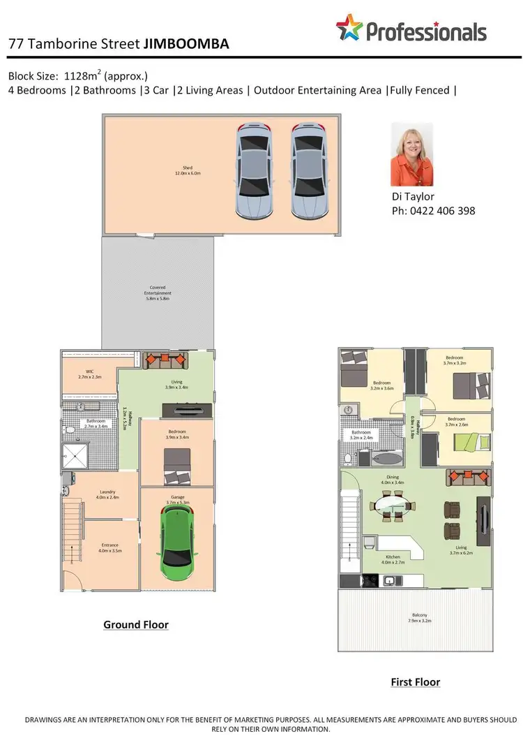Floorplan of Homely house listing, 77 Tamborine Street, Jimboomba QLD 4280