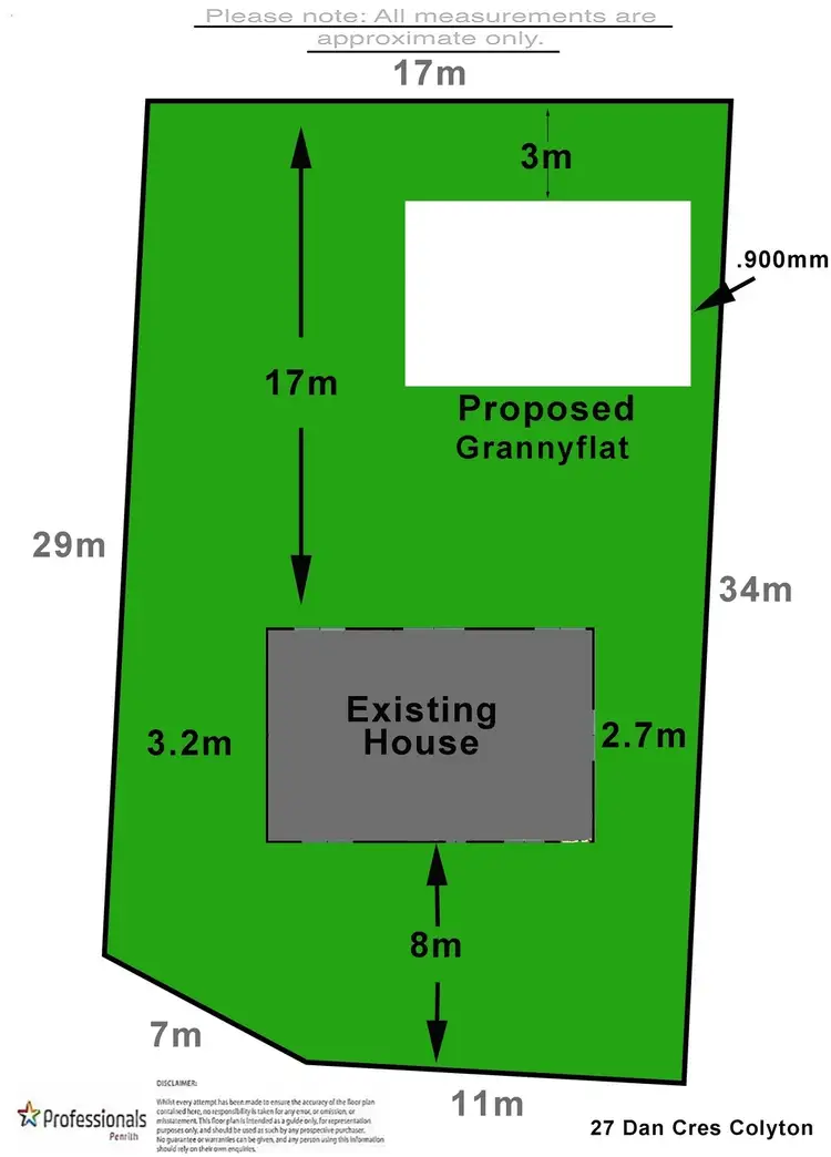 Floorplan of Homely house listing, 27 Dan Crescent, Colyton NSW 2760