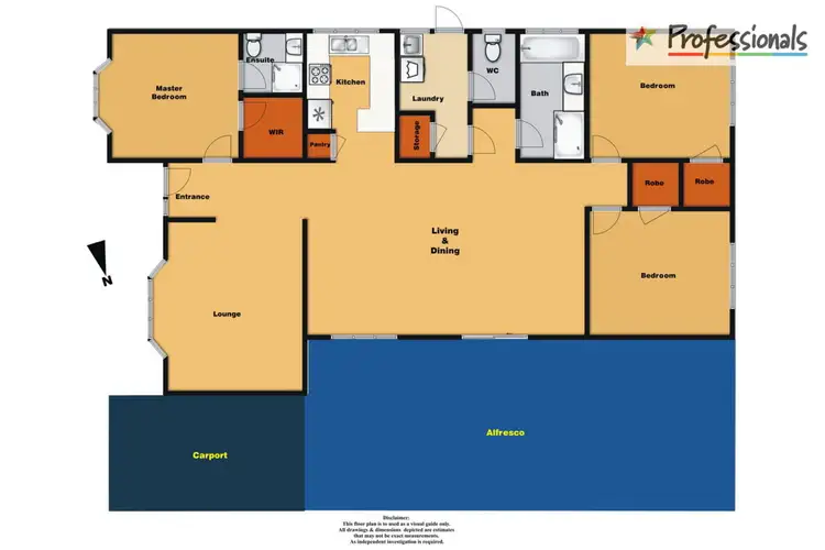 Floorplan of Homely house listing, 5 Barley Court, Delahey VIC 3037