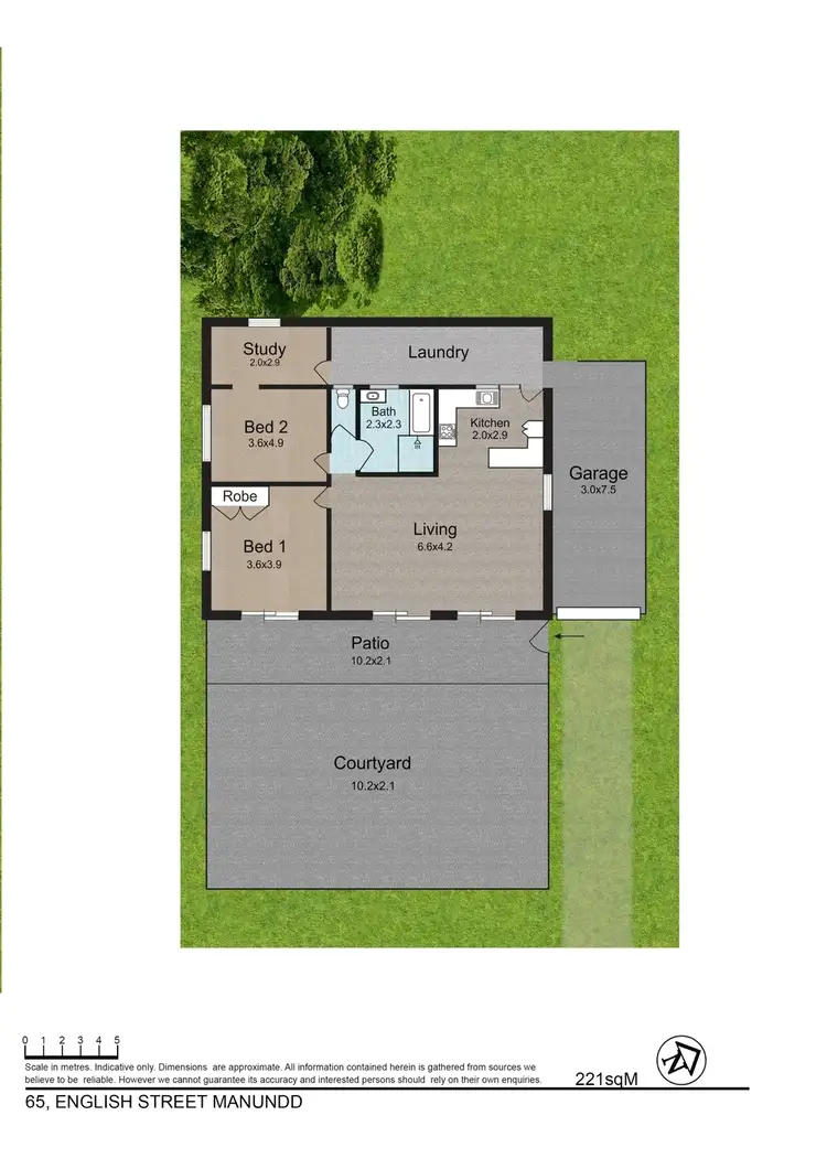 Floorplan of Homely house listing, 65 English Street, Manunda QLD 4870