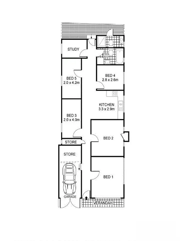 Floorplan of Homely house listing, 7 Oxford Street, Belmore NSW 2192