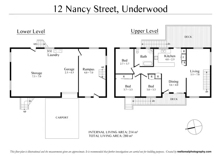 Floorplan of Homely house listing, 12 Nancy Street, Underwood QLD 4119