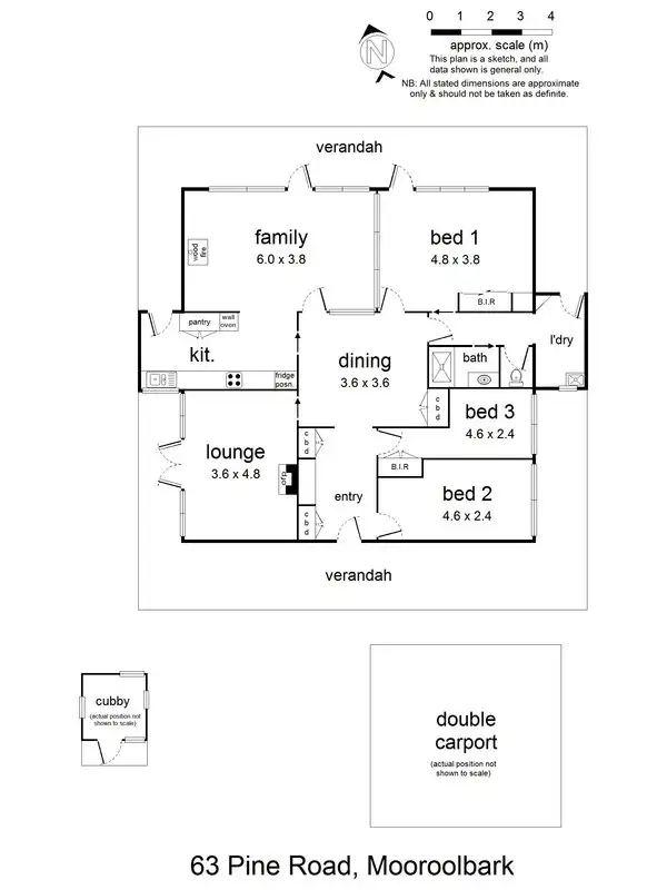 Floorplan of Homely house listing, 63 Pine Road, Mooroolbark VIC 3138