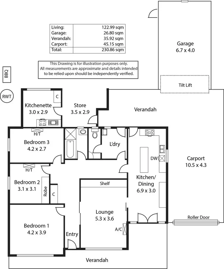 Floorplan of Homely house listing, 23 Ann Street, Campbelltown SA 5074