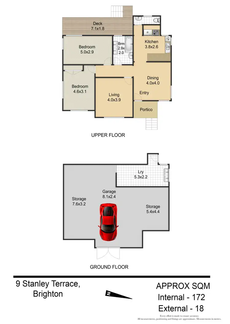 Floorplan of Homely house listing, 9 Stanley Terrace, Brighton QLD 4017